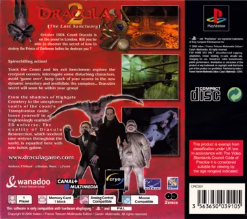 Dracula 2 - Die letzte Zufluchtsstaette (GE) box cover back